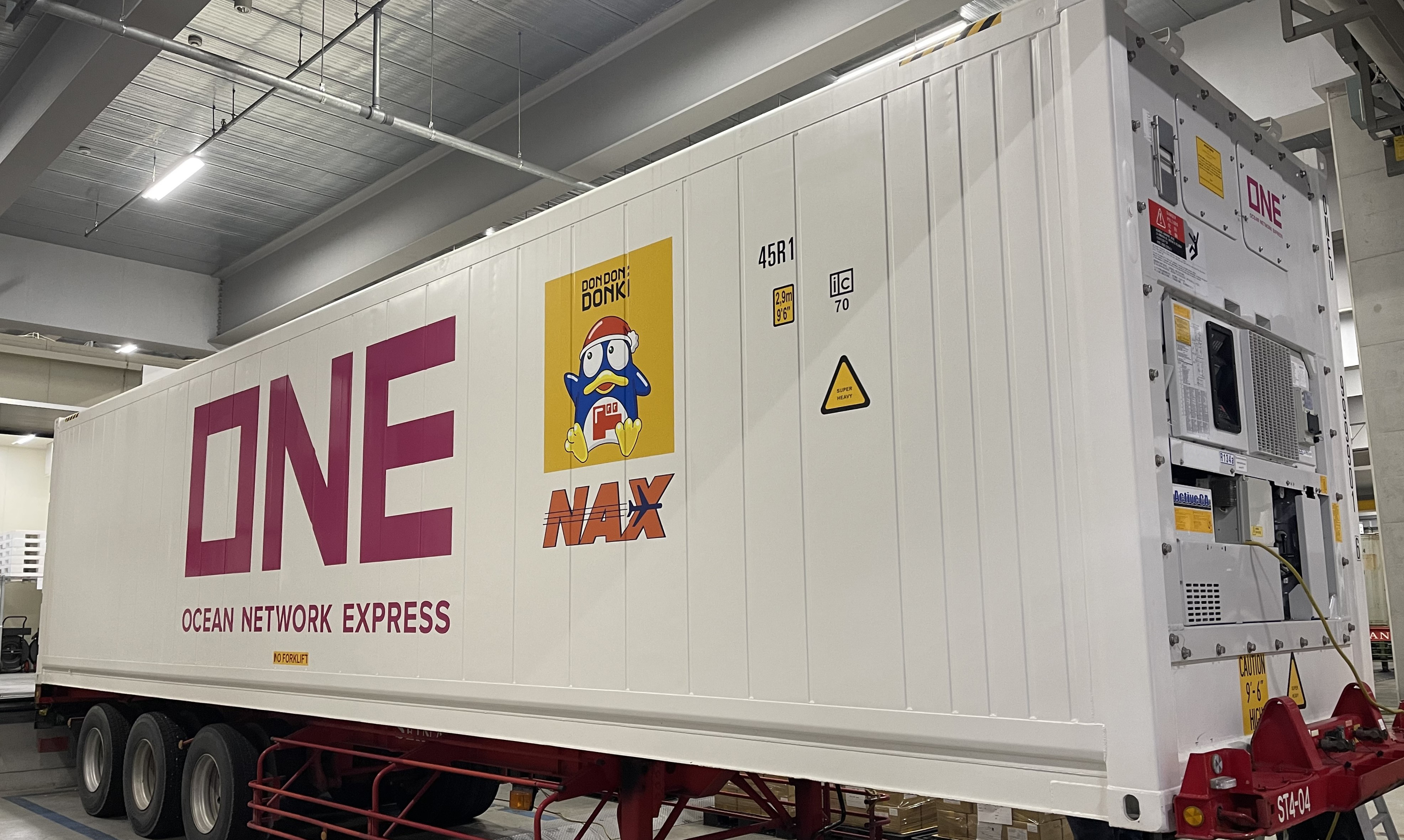 ONE launched trial shipments of the world's first dual